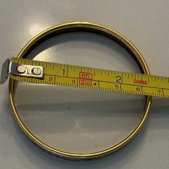❤️Michaela Frye gold enamel bangle - Picture 15 of 16
